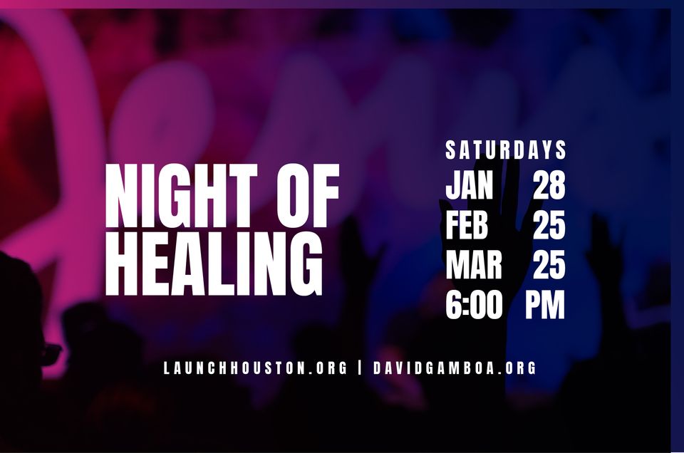 Join Me For A Night of Healing